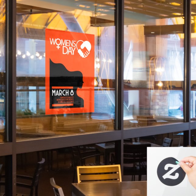 International Women's Day  (Restaurant Window)