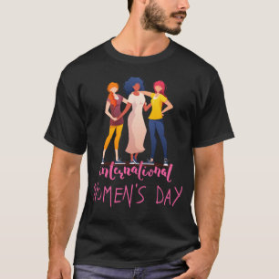 International Womens Day 2023 Embrace Equity 8 Mar T-Shirt