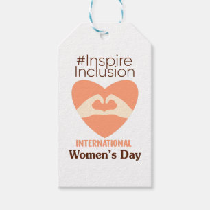 International Women's Day 2024 Inspire Inclusion Gift Tags