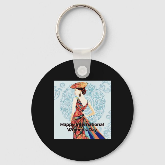 International Women's Day 20258  Key Ring (Front)