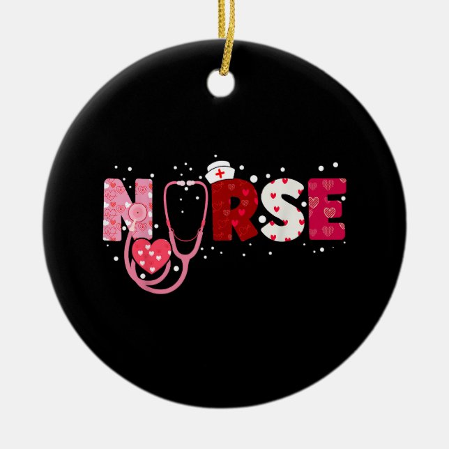 International Women's Day 2025 Accelerate Action F Ceramic Tree Decoration (Front)