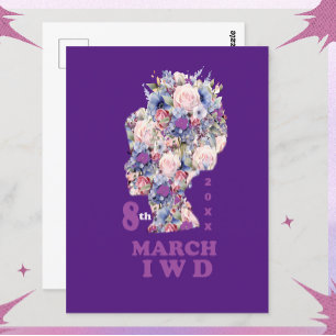 International Women's Day 2025: Celebrate Feminini Postcard