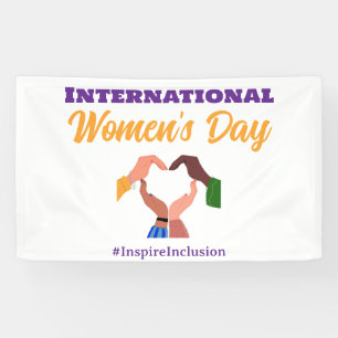 International Womens Day 2025 inclusion feminist Banner