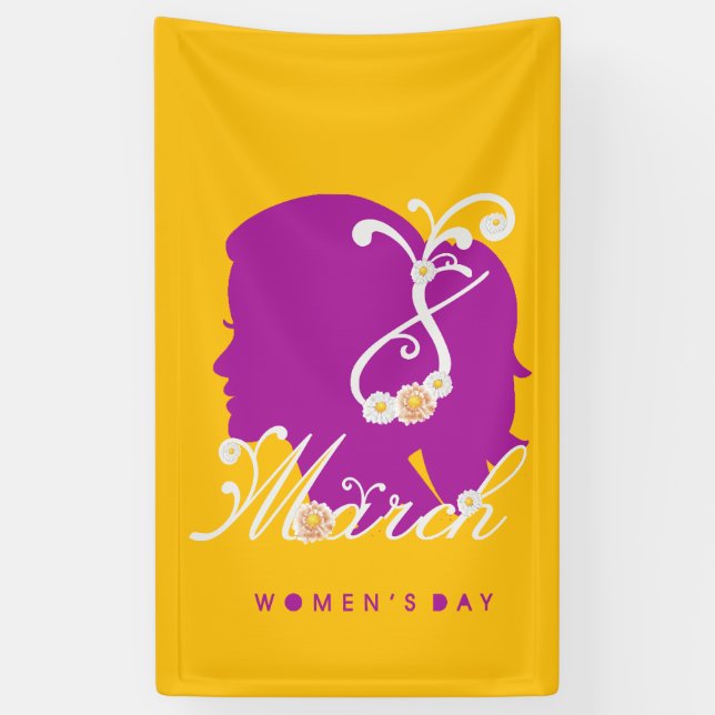 international women's day 8 march 2025 banner (Vertical)