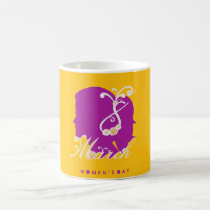 international women's day 8 march 2025 coffee mug