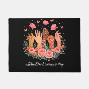 International Women's Day 8 March 2026 Doormat