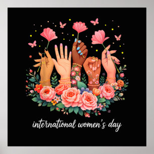 International Women's Day 8 March 2026 Poster
