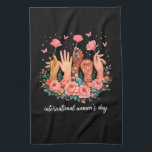 International Women's Day 8 March 2026 Tea Towel<br><div class="desc">International Women's Day 8 March 2026</div>
