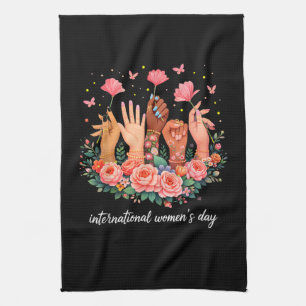 International Women's Day 8 March 2026 Tea Towel