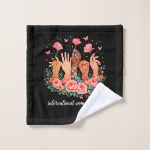 International Women's Day 8 March 2026 Wash Cloth