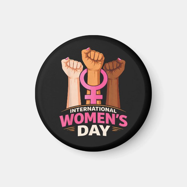 International Women's Day 8 March Magnet (Front)