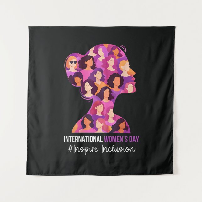 International Women's Day 8 March  Tapestry (Front)