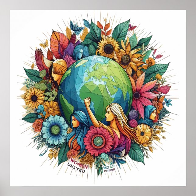 International Women's Day Art Print (Front)