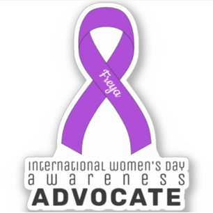 International Women's Day Awareness Advocate Vinyl
