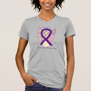 International Women's Day Awareness Ribbon Shirt