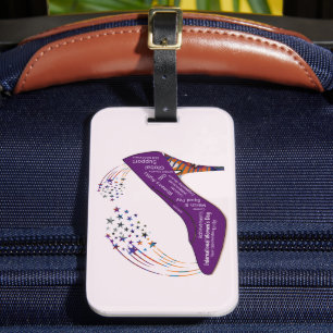 International Women's Day Celebrate Support Luggage Tag