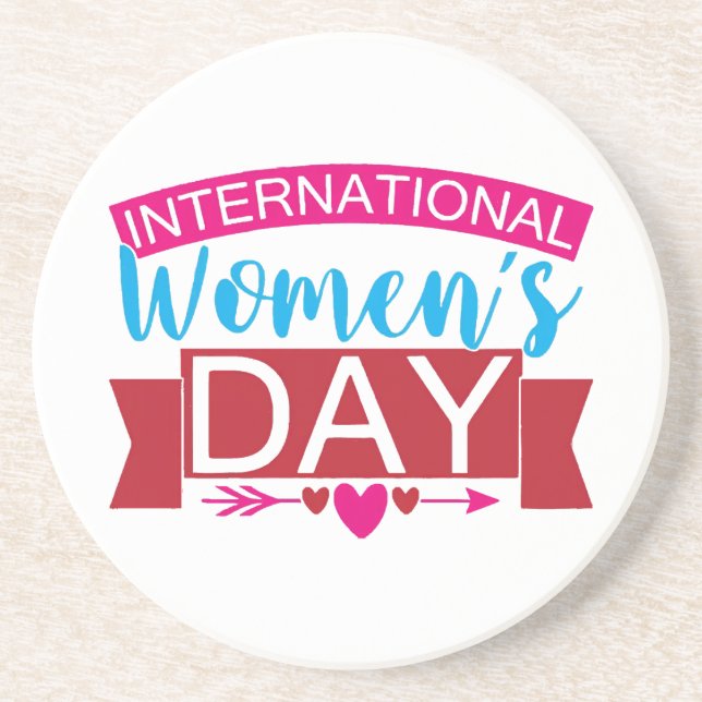 International Womens Day  Coaster (Front)