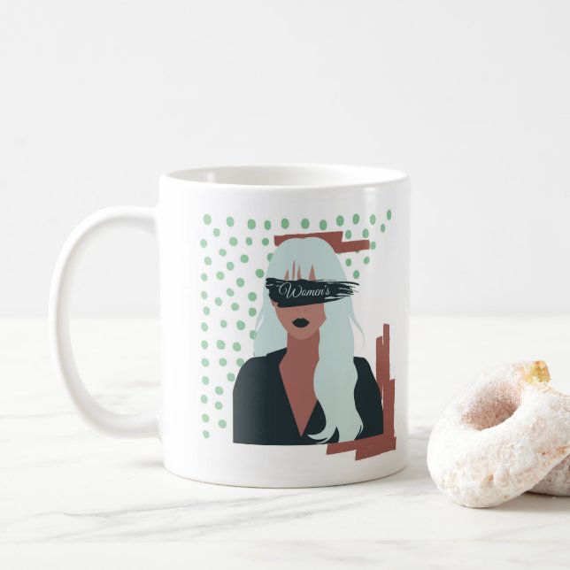 International Women's day Coffee Mug (With Donut)
