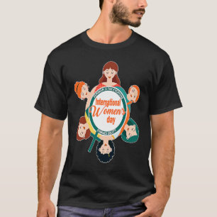 International Women's Day Feminism is for Everyone T-Shirt