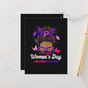 International Women's Day Holiday Postcard