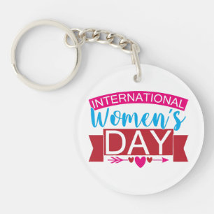 International Womens Day  Key Ring