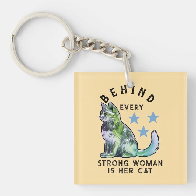 International women's day key ring (Front)