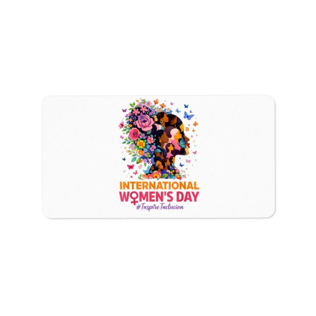 International Women's Day Label (Front)