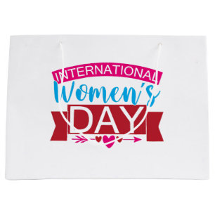 International Womens Day Large Gift Bag
