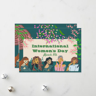 International Women's Day March 8th Invitation