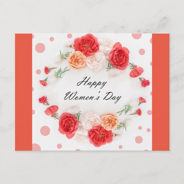 international women's day postcard (Front)
