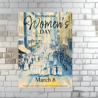 International Women's Day Suffergette  Poster