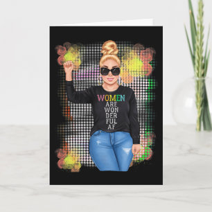 International Women's Day Woman History Month Spri Card