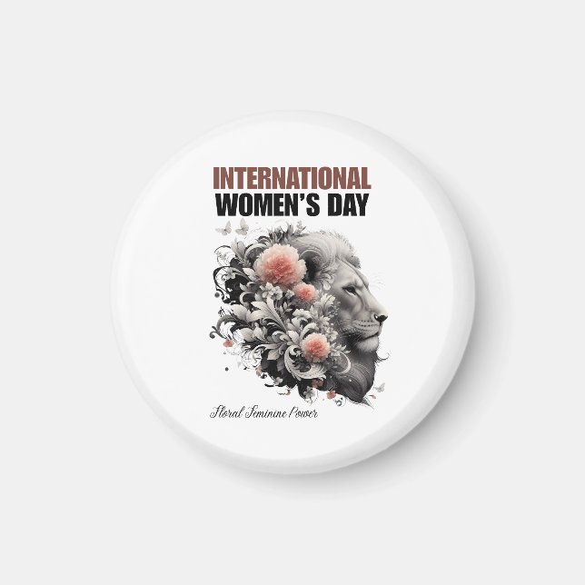 International Wome's Day  Magnet (Front)