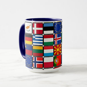 International World Flags Mug