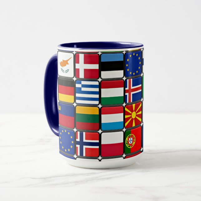 International World Flags Mug (Front Left)