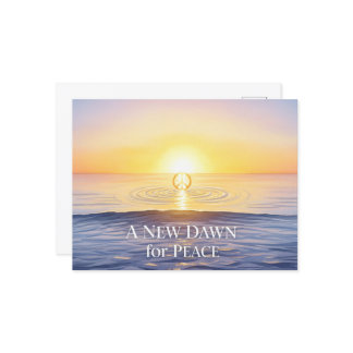 International World Peace Postcard