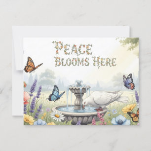 International World Peace Postcard