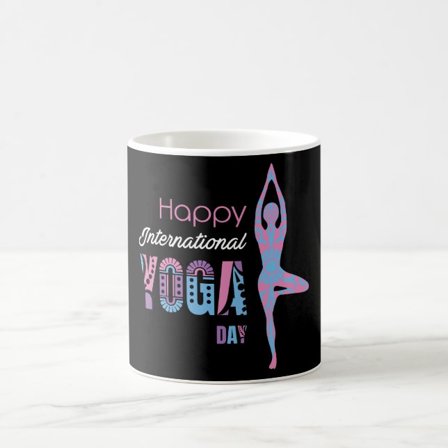 International Yoga Day Coffee Mug (Center)