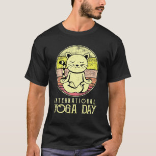 International Yoga Day For Women  Men  Kids T-Shirt