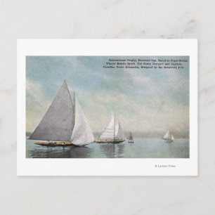 Internat'l Trophy Dunsmuir Cup Winner Postcard