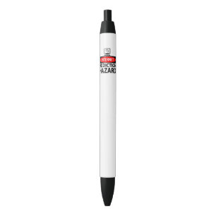 Internet – addiction hazard black ink pen
