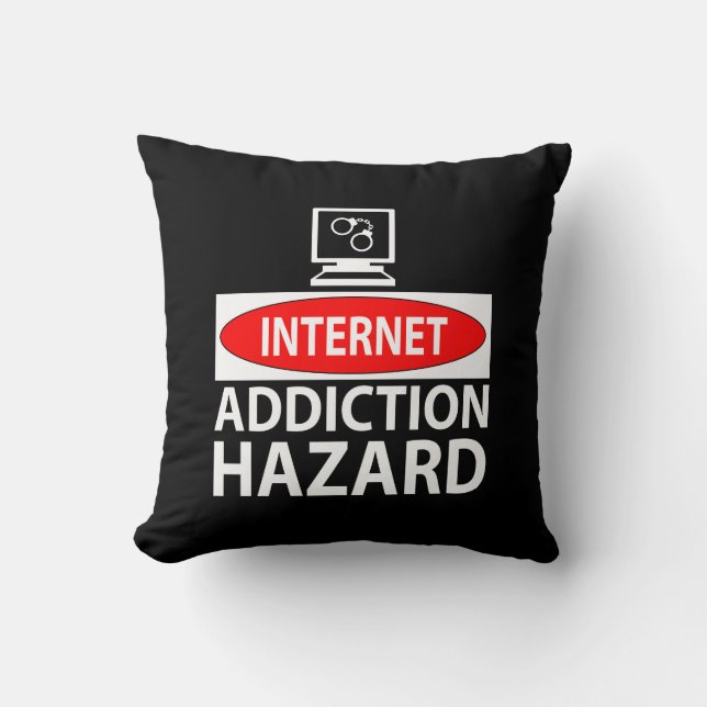 Internet – addiction hazard cushion (Front)