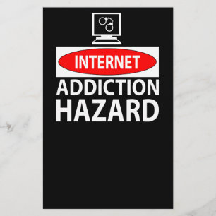Internet – addiction hazard flyer