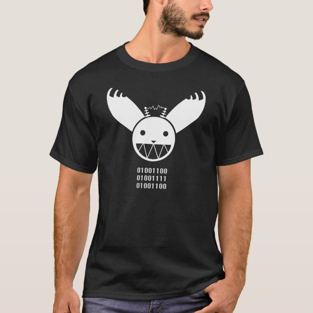 Internet Daemon LOL logo - Customised T-Shirt (Front)
