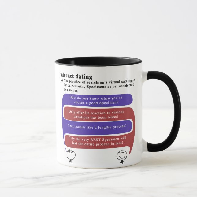 Internet Dating Mug (Right)
