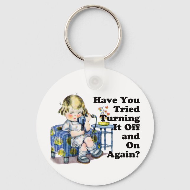 Internet Humour Key Ring (Front)