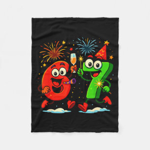Internet Memes 6 And 7 Six Seven Alpha Aura Energy Fleece Blanket