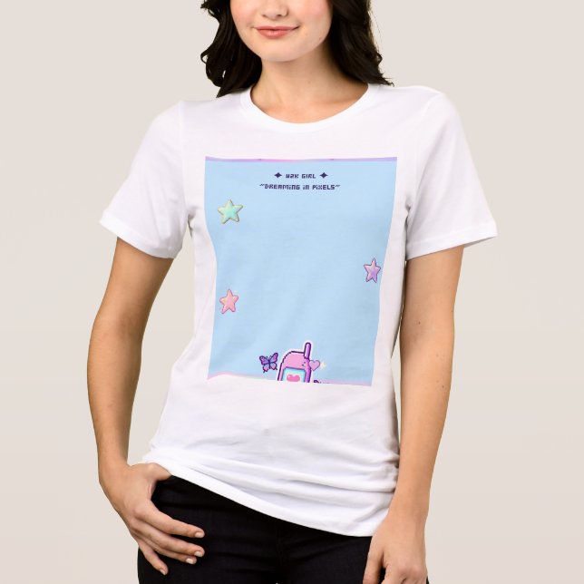 Internet Nostalgic T-shirt  Tri-Blend Shirt (Front)