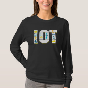 Internet Of Things Science Data Analytics Transfer T-Shirt