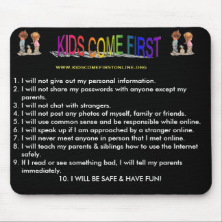 Internet Safety Mouse Pad